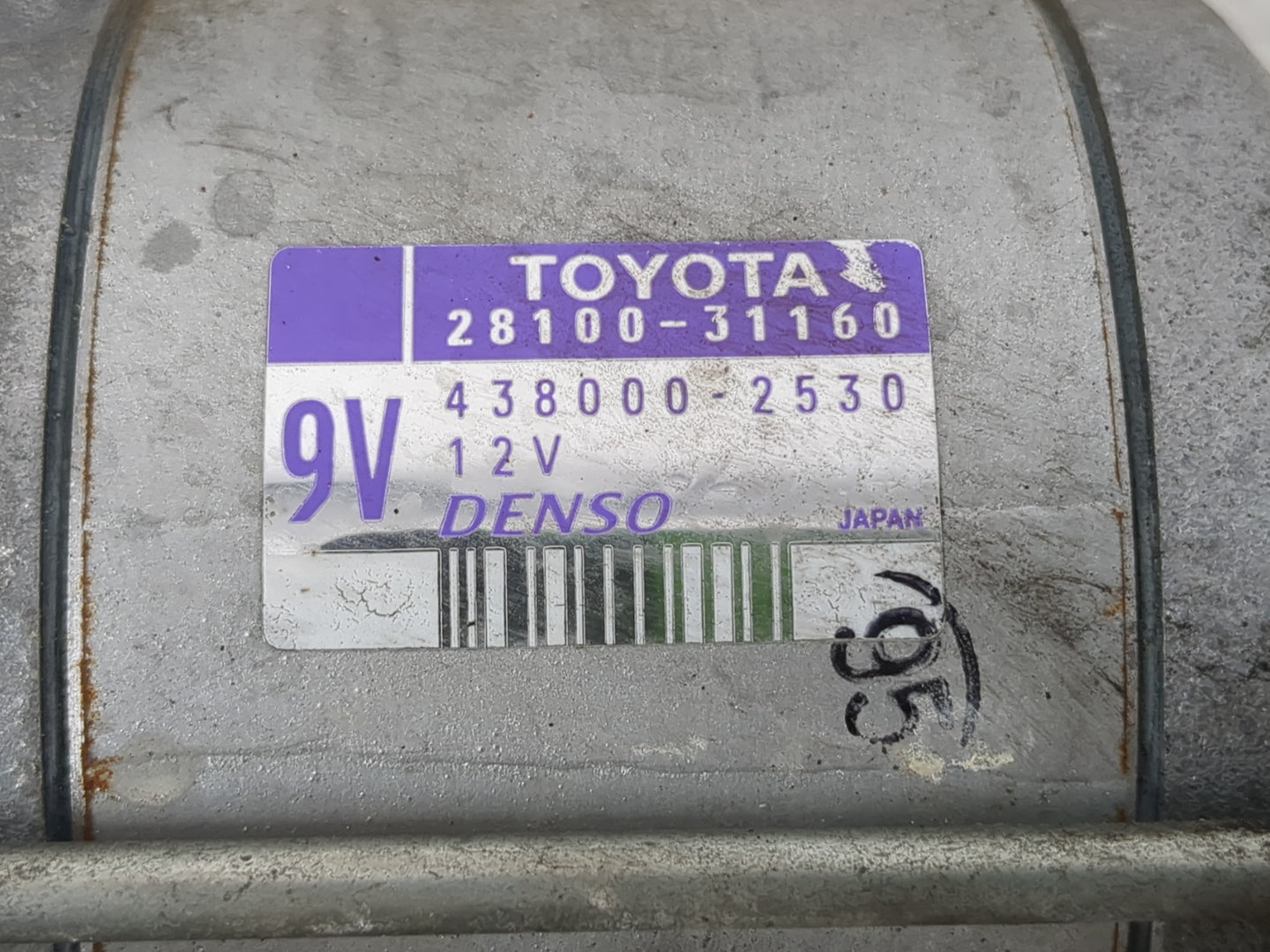 2016-2022 Toyota Tacoma Car Starter Motor Solenoid OEM P/N:438000-2530 28100-31160 Fits Fits 2016 2017 2018 2019 2020 2021 2