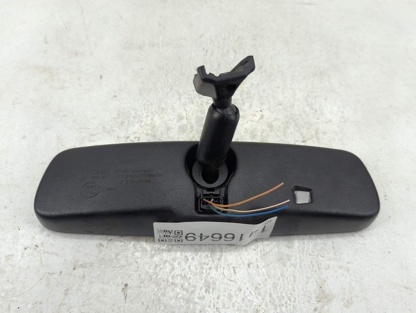 2016-2022 Toyota Tacoma Interior Rear View Mirror Replacement OEM P/N:87810-06180 Fits OEM Used Auto Parts - Oemusedautopart