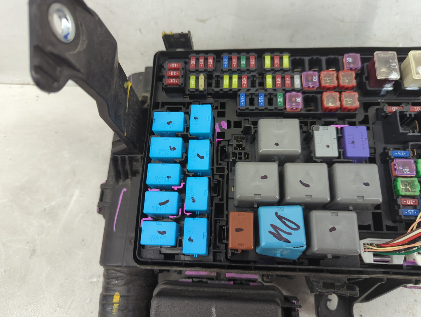 2016-2022 Toyota Tacoma Fusebox Fuse Box Panel Relay Module Fits Fits 2016 2017 2018 2019 2020 2021 2022 OEM Used Auto Parts