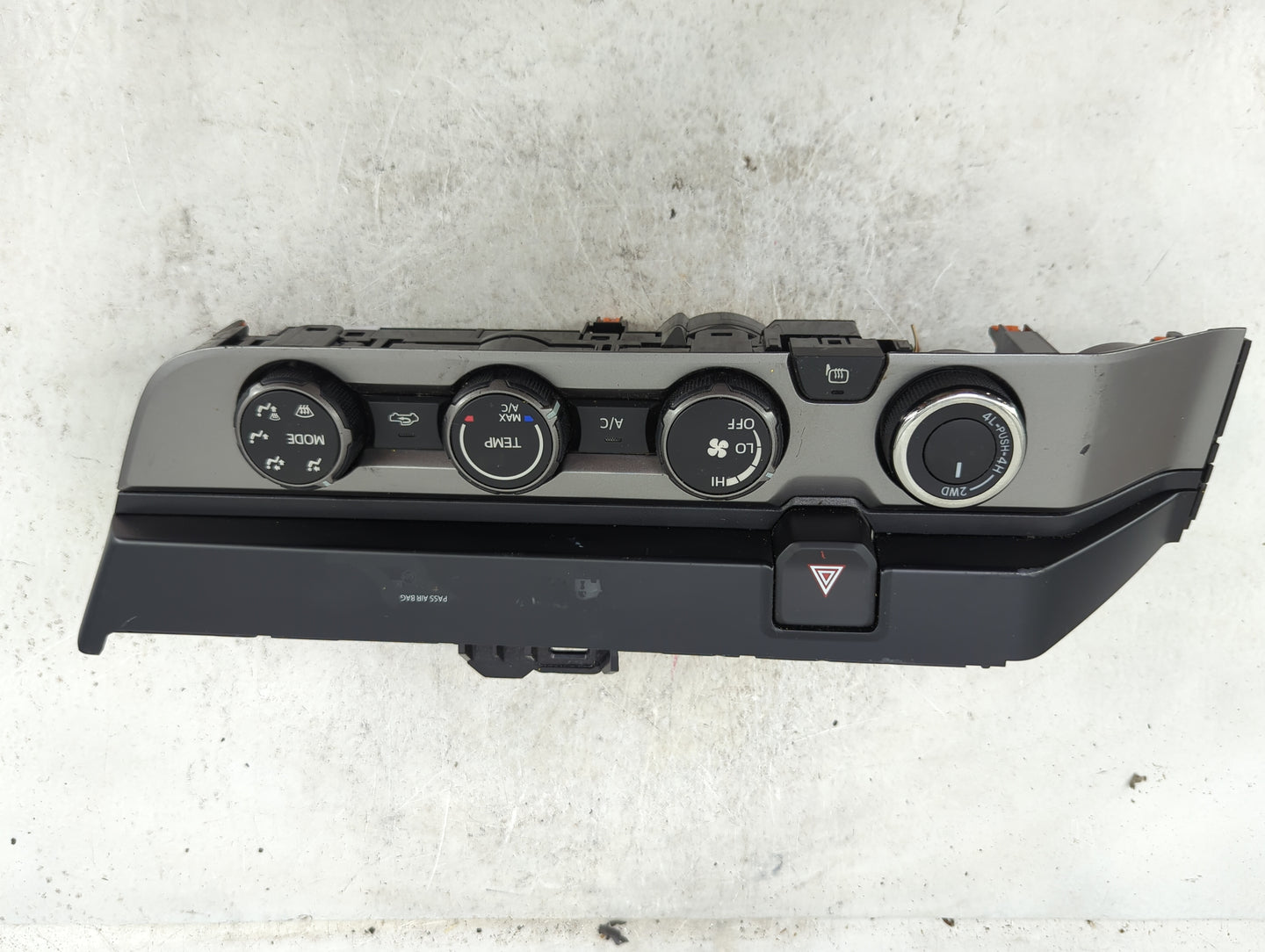 2020 Toyota Tacoma Climate Control Module Temperature AC/Heater Replacement Fits OEM Used Auto Parts - Oemusedautoparts1.com