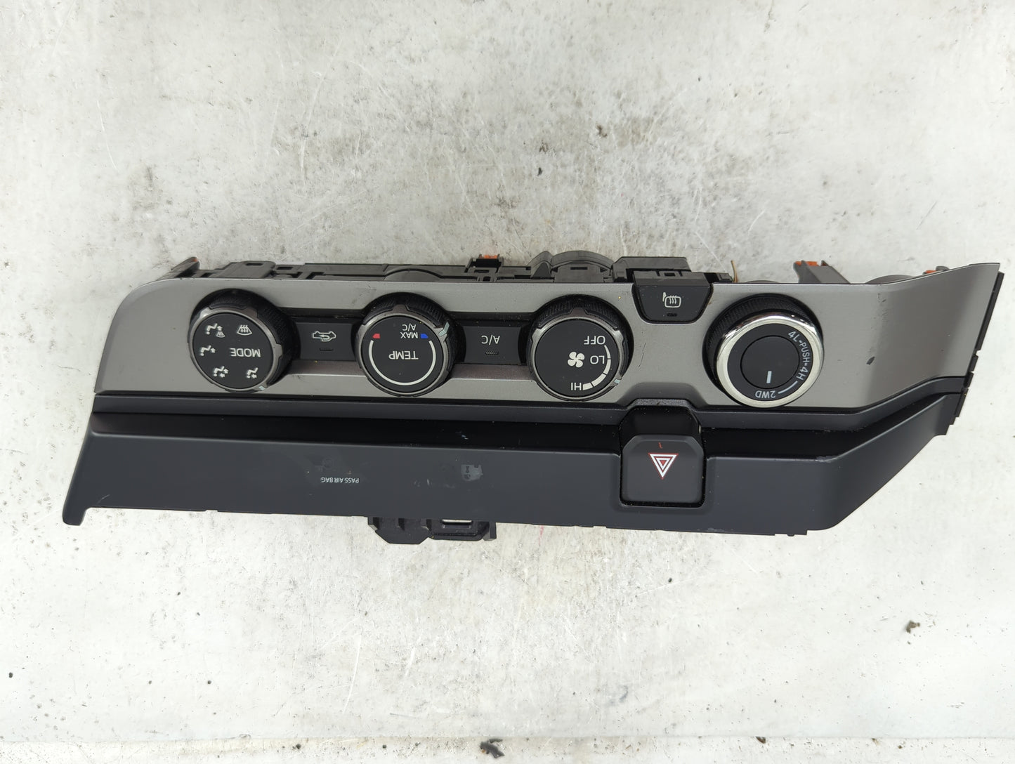 2020 Toyota Tacoma Climate Control Module Temperature AC/Heater Replacement Fits OEM Used Auto Parts - Oemusedautoparts1.com