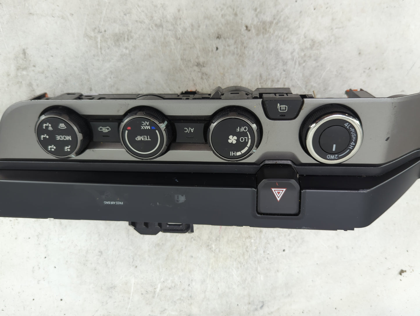 2020 Toyota Tacoma Climate Control Module Temperature AC/Heater Replacement Fits OEM Used Auto Parts - Oemusedautoparts1.com