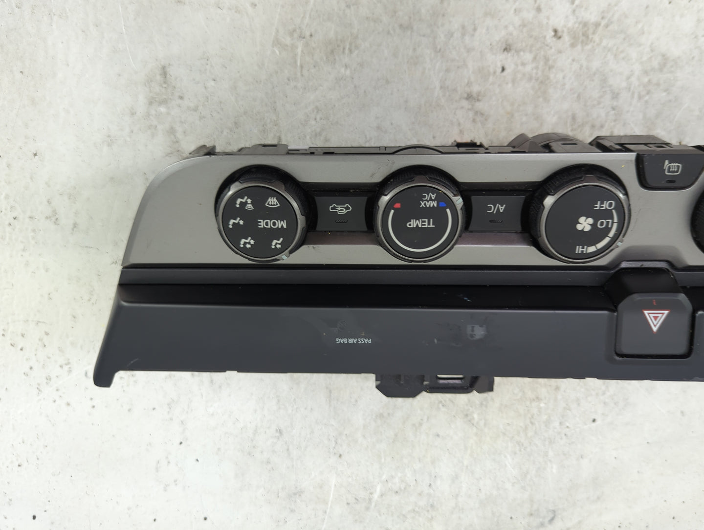 2020 Toyota Tacoma Climate Control Module Temperature AC/Heater Replacement Fits OEM Used Auto Parts - Oemusedautoparts1.com