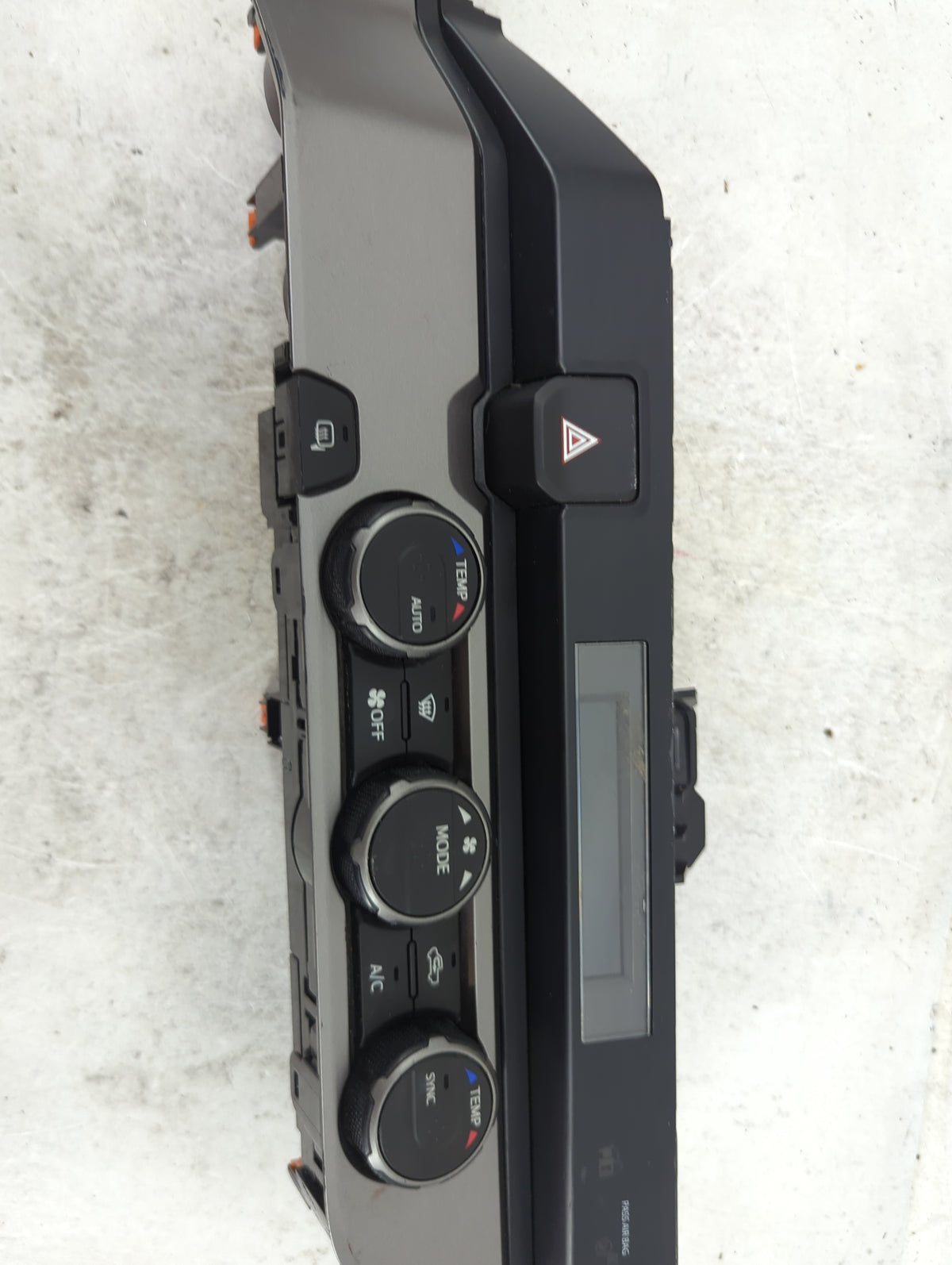 2020 Toyota Tacoma Climate Control Module Temperature AC/Heater Replacement Fits OEM Used Auto Parts - Oemusedautoparts1.com