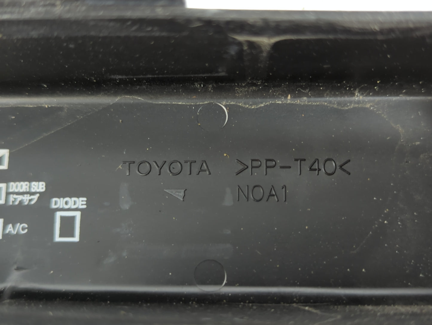 2014-2020 Toyota Tundra Fusebox Fuse Box Panel Relay Module P/N:N0A1 PP-T40 Fits Fits 2014 2015 2016 2017 2018 2019 2020 OEM