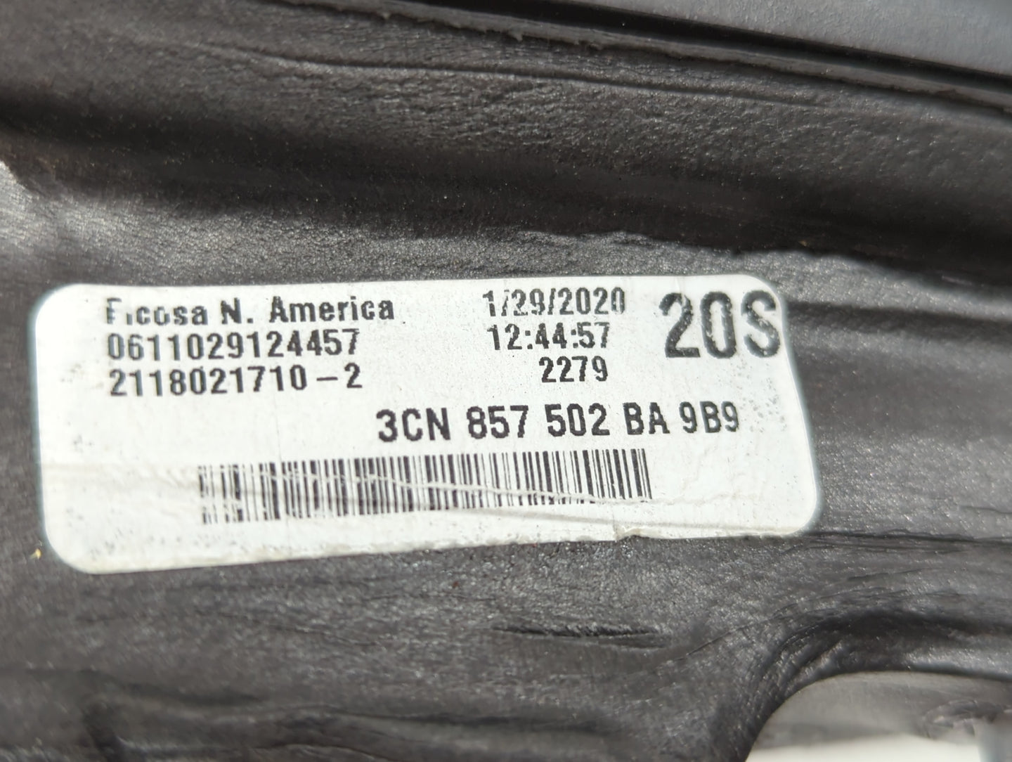 2020 Volkswagen Atlas Side Mirror Replacement Passenger Right View Door Mirror P/N:3CN 857 502 BA Fits OEM Used Auto Parts -