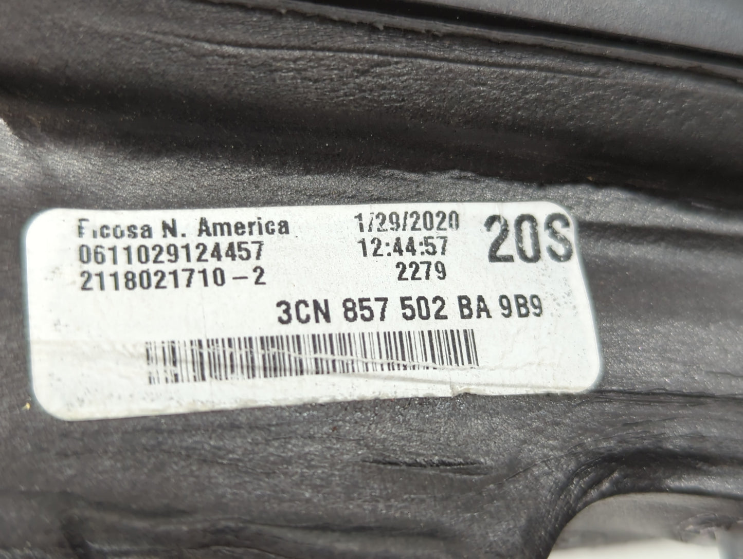 2020 Volkswagen Atlas Side Mirror Replacement Passenger Right View Door Mirror P/N:3CN 857 502 BA Fits OEM Used Auto Parts -