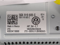 2018-2022 Volkswagen Atlas Information Radio Display Screen 1474926 - Oemusedautoparts1.com