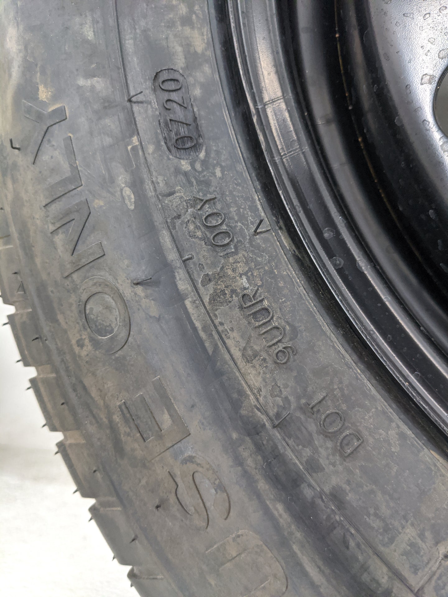 Volkswagen Atlas Cross Sport Spare Donut Tire Wheel Rim Oem - Oemusedautoparts1.com
