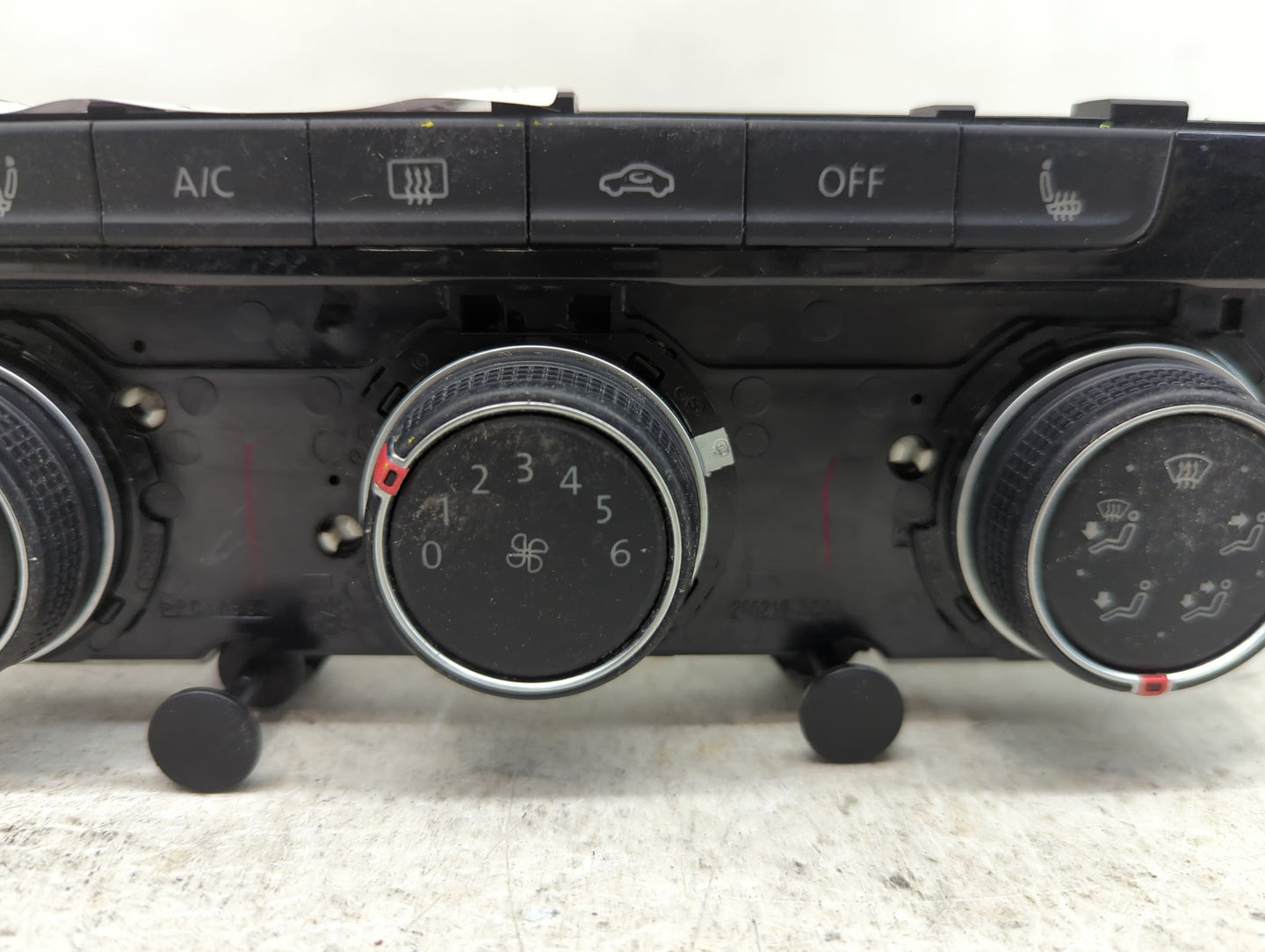 2018-2019 Volkswagen Golf Climate Control Module Temperature AC/Heater Replacement P/N:5GM907426G Fits Fits 2018 2019 OEM Us