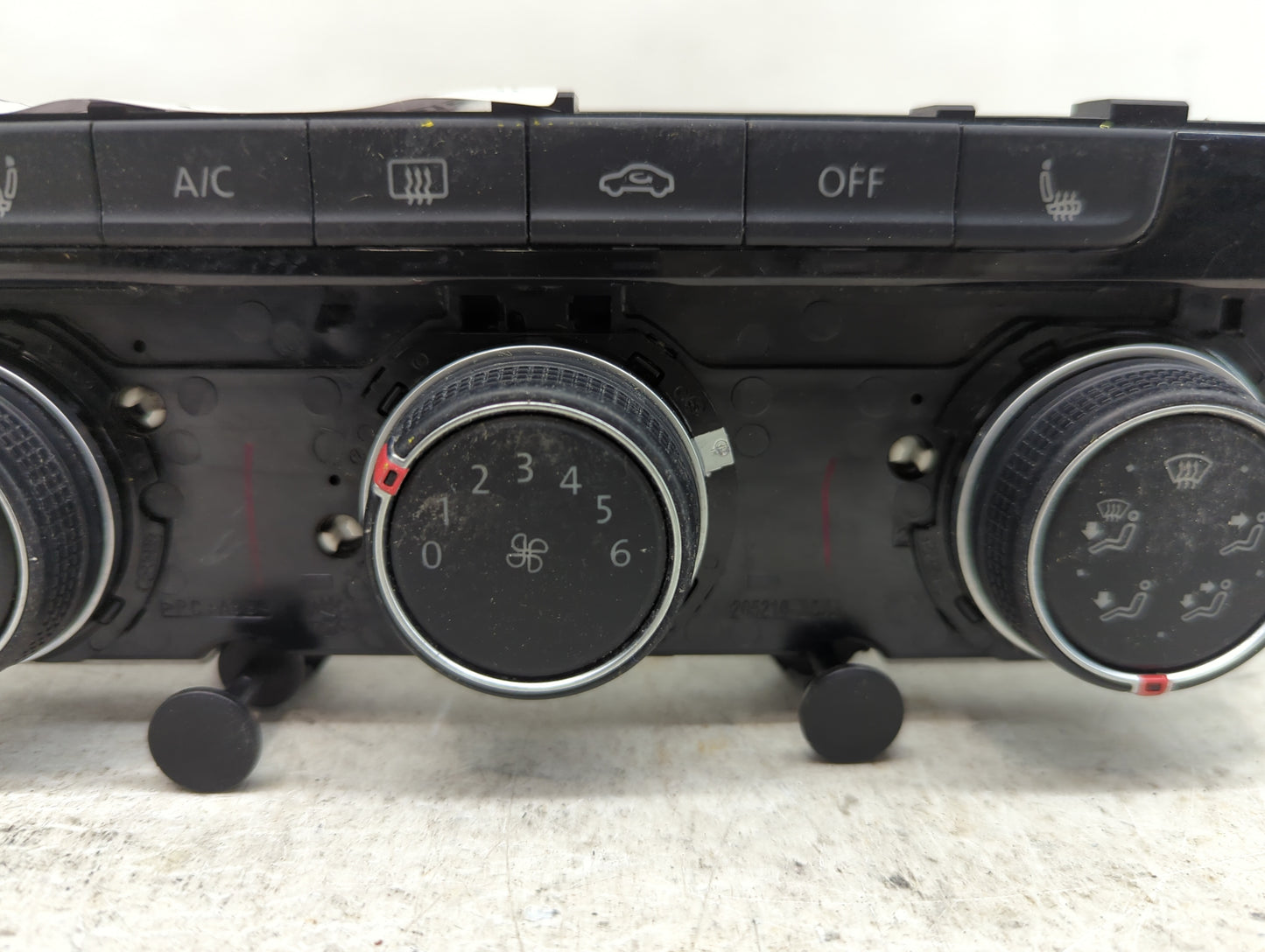 2018-2019 Volkswagen Golf Climate Control Module Temperature AC/Heater Replacement P/N:5GM907426G Fits Fits 2018 2019 OEM Us