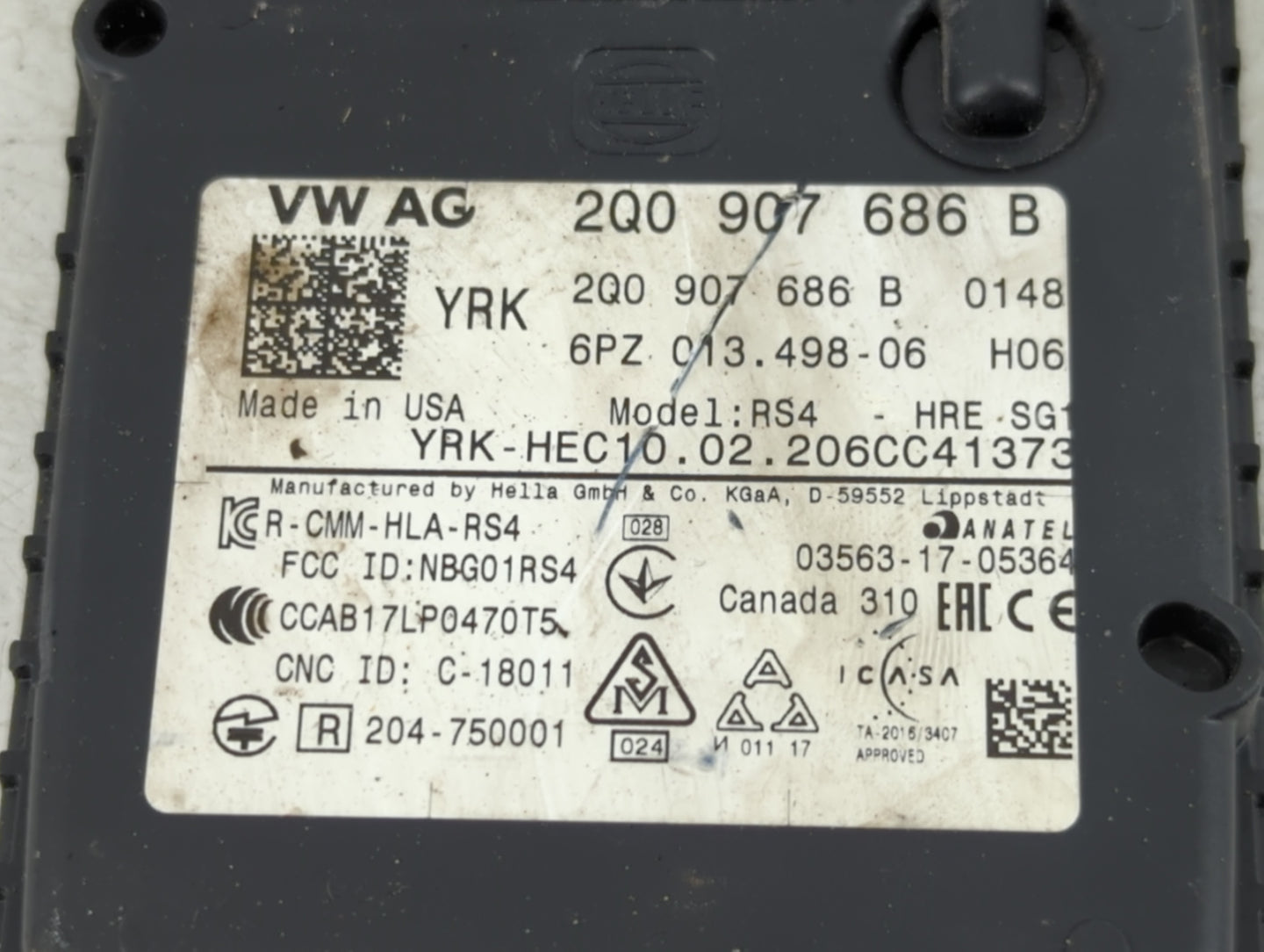 2020 Volkswagen Jetta Driver Assist Control Module - Oemusedautoparts1.com