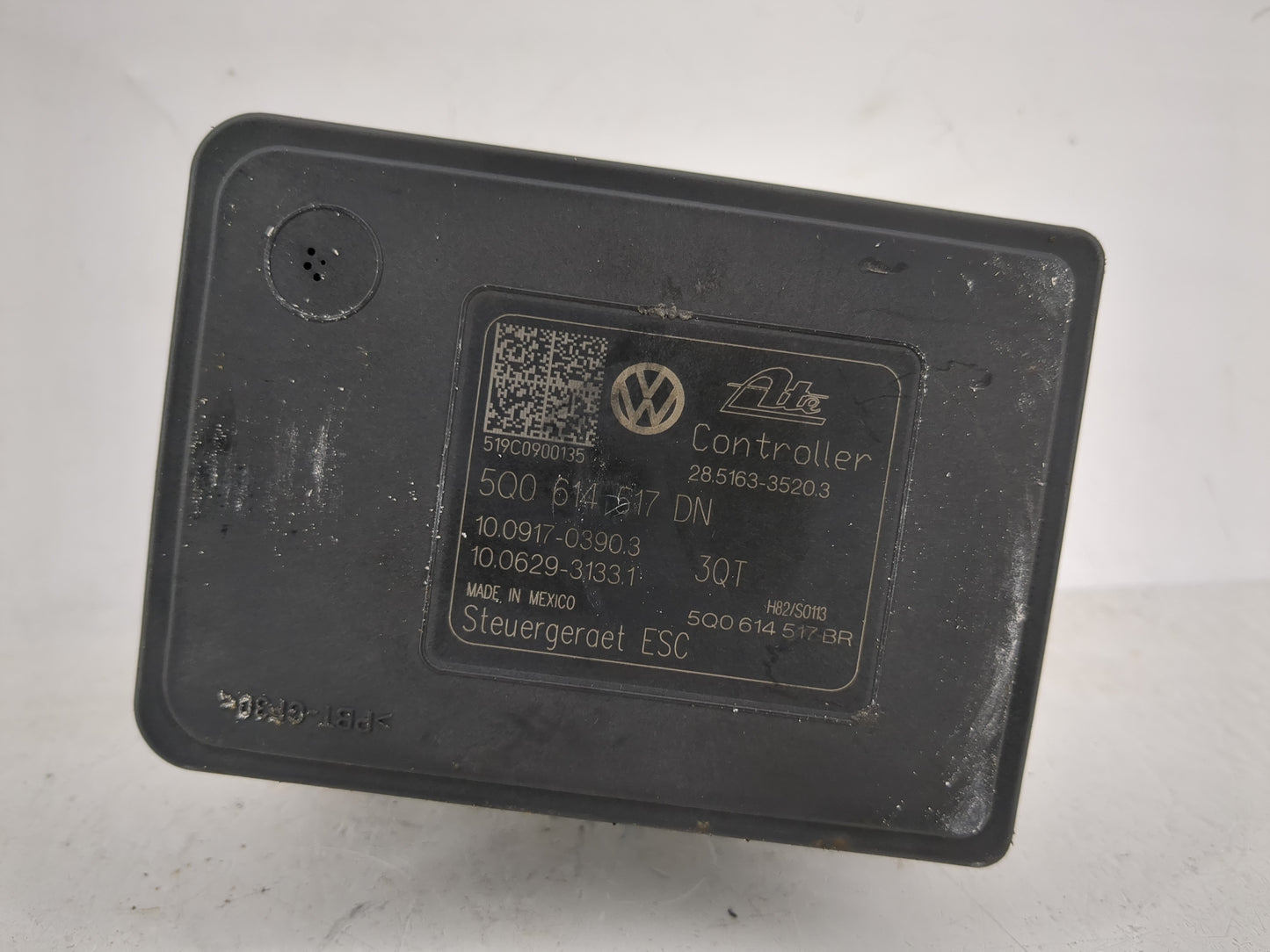 2020 Volkswagen Jetta ABS Pump Control Module Replacement P/N:5Q0 614 517 DN Fits OEM Used Auto Parts - Oemusedautoparts1.co