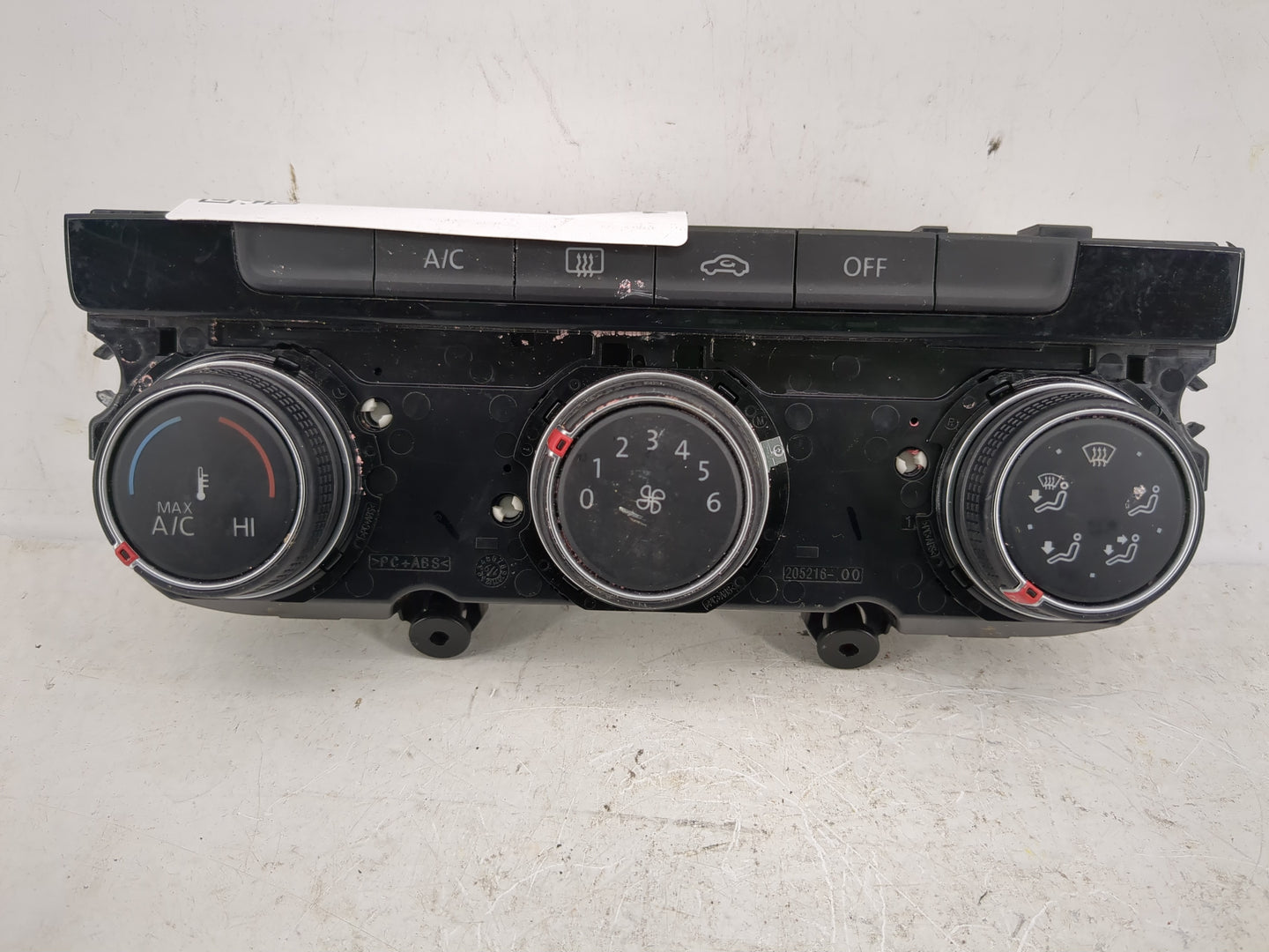 2019-2020 Volkswagen Jetta Climate Control Module Temperature AC/Heater Replacement P/N:5GM907426H Fits Fits 2019 2020 OEM U