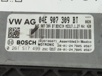 2019-2020 Volkswagen Jetta PCM Engine Control Computer ECU ECM PCU OEM P/N:04E 907 309 BT Fits Fits 2019 2020 OEM Used Auto 