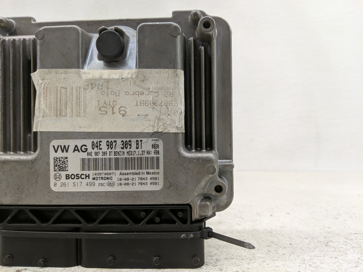2019-2020 Volkswagen Jetta PCM Engine Control Computer ECU ECM PCU OEM P/N:04E 907 309 BT Fits Fits 2019 2020 OEM Used Auto 