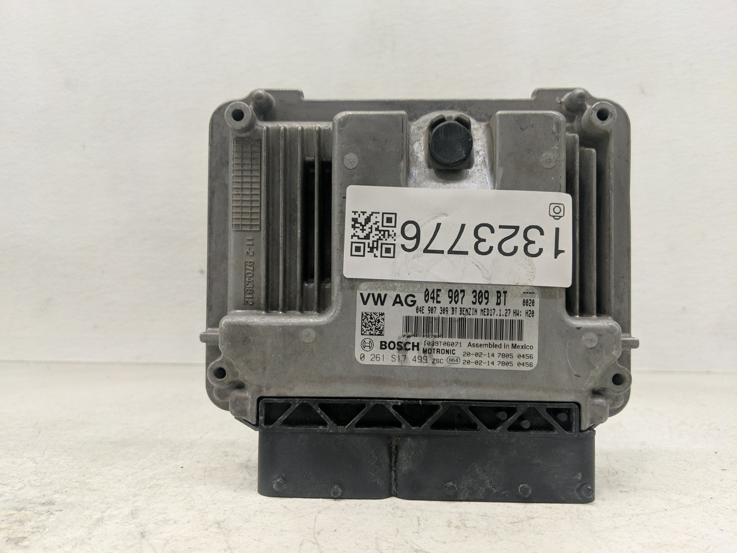 2019-2020 Volkswagen Jetta PCM Engine Control Computer ECU ECM PCU OEM P/N:0 261 S17 499 04E 907 309 BT Fits Fits 2019 2020 
