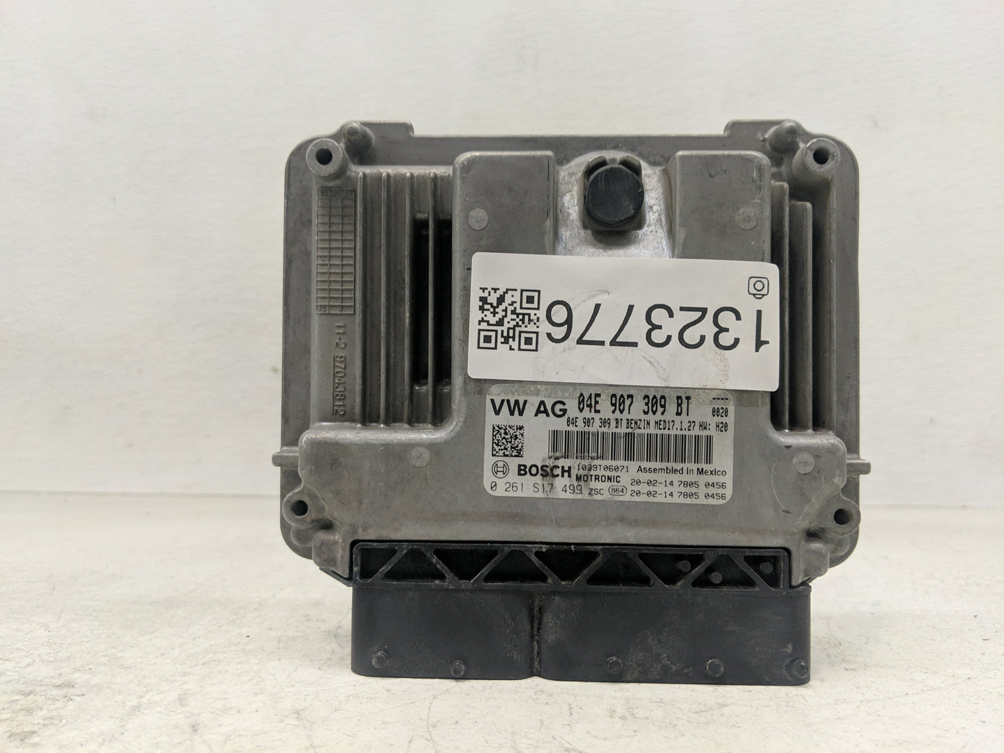 2019-2020 Volkswagen Jetta PCM Engine Control Computer ECU ECM PCU OEM P/N:0 261 S17 499 04E 907 309 BT Fits Fits 2019 2020 