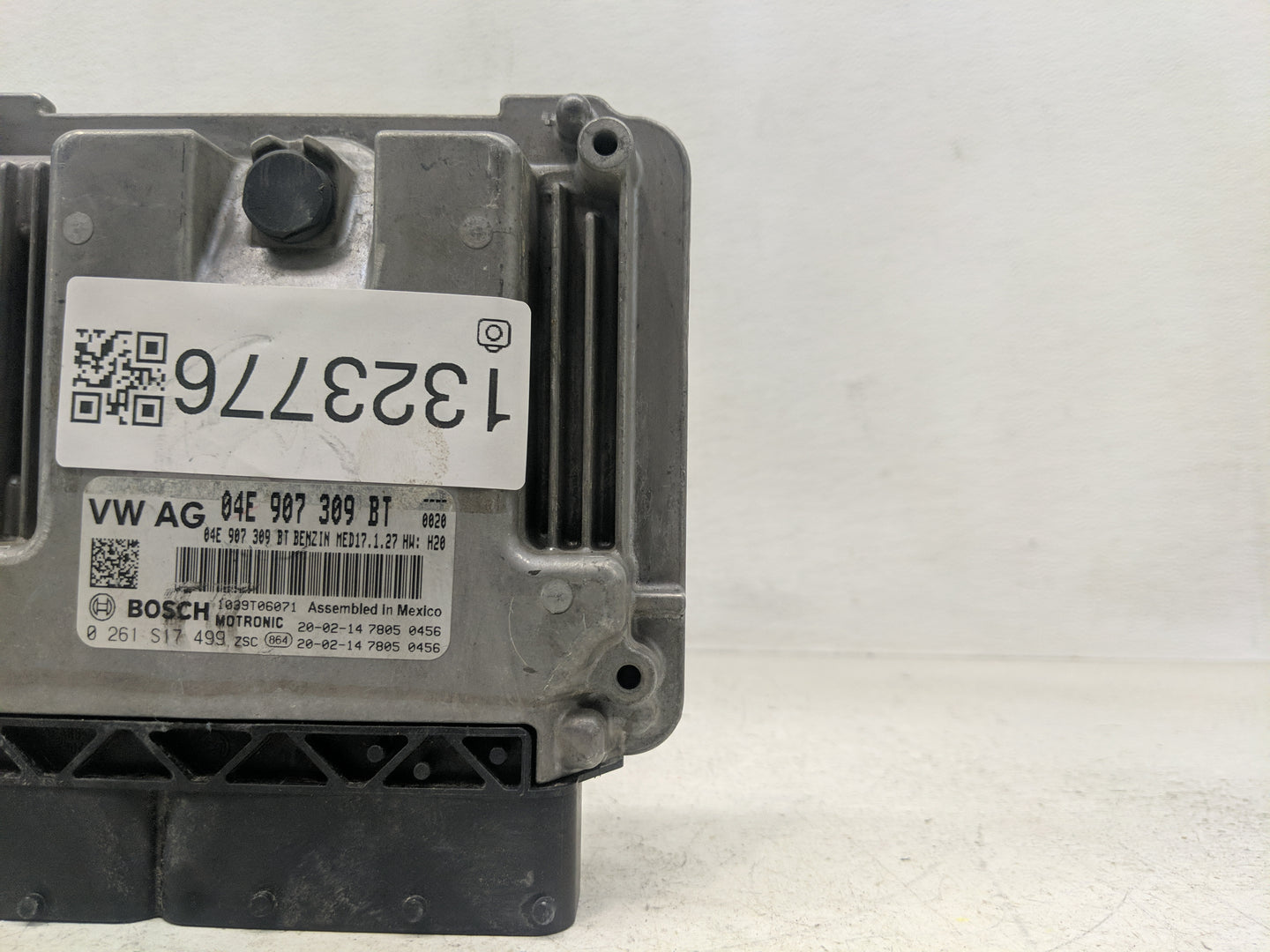 2019-2020 Volkswagen Jetta PCM Engine Control Computer ECU ECM PCU OEM P/N:0 261 S17 499 04E 907 309 BT Fits Fits 2019 2020 
