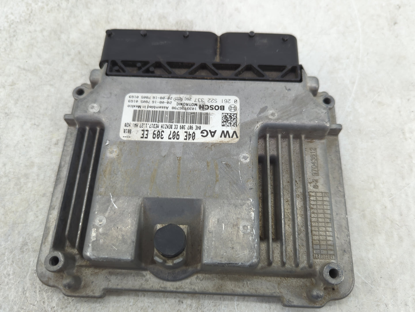 2019-2020 Volkswagen Jetta PCM Engine Control Computer ECU ECM PCU OEM P/N:04E907309EE 0261S22337 Fits Fits 2019 2020 OEM Us