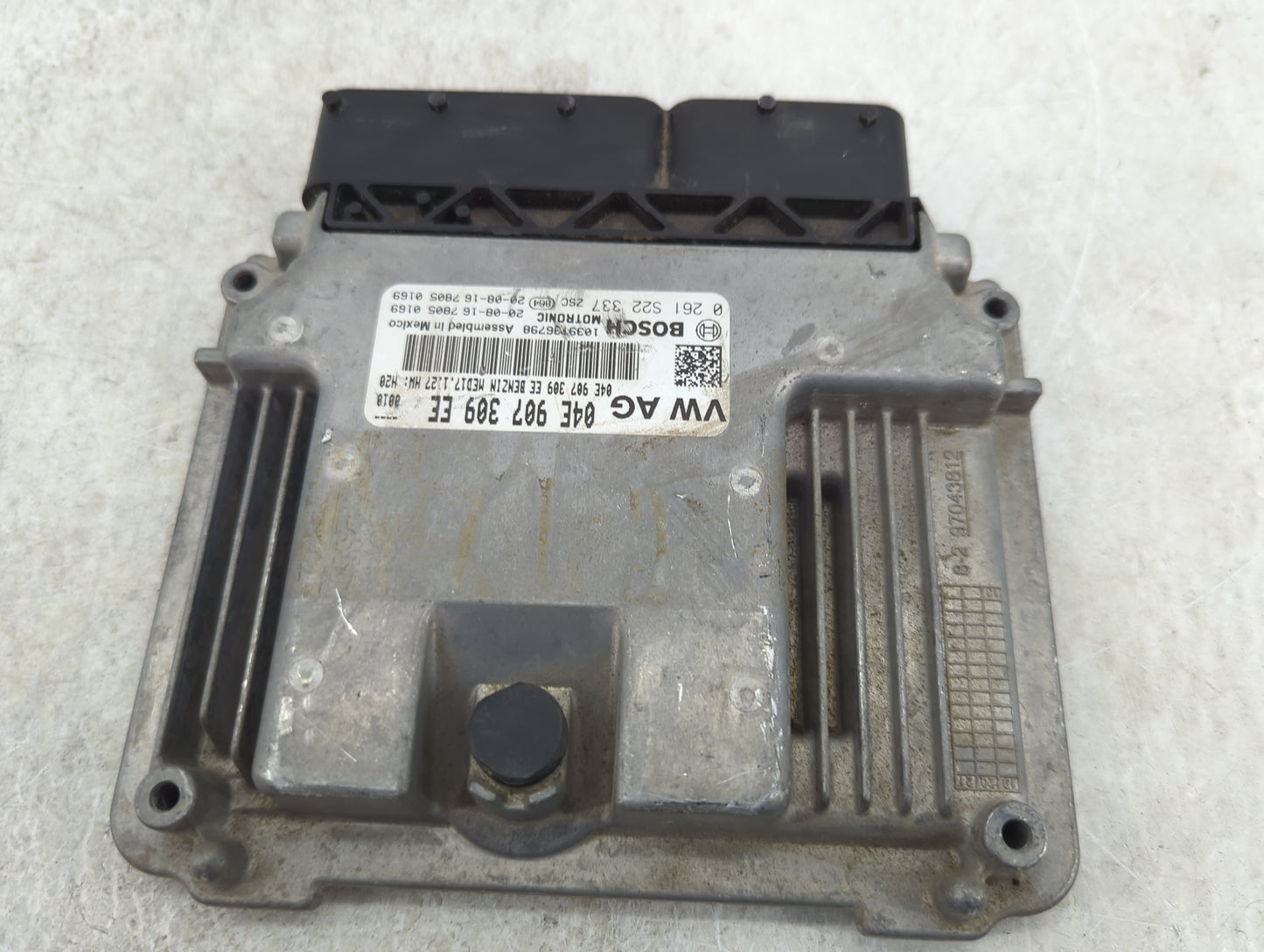 2019-2020 Volkswagen Jetta PCM Engine Control Computer ECU ECM PCU OEM P/N:04E907309EE 0261S22337 Fits Fits 2019 2020 OEM Us