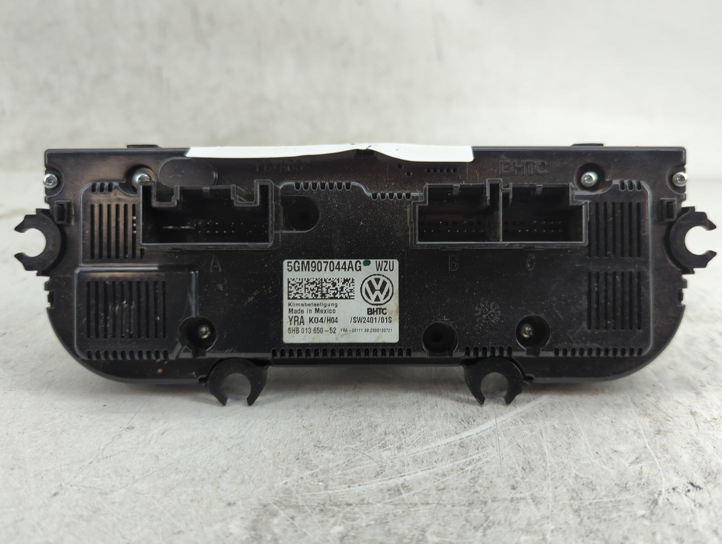 2019-2020 Volkswagen Jetta Climate Control Module Temperature AC/Heater Replacement P/N:5GM907044AG 5HB013650-52 Fits OEM Us