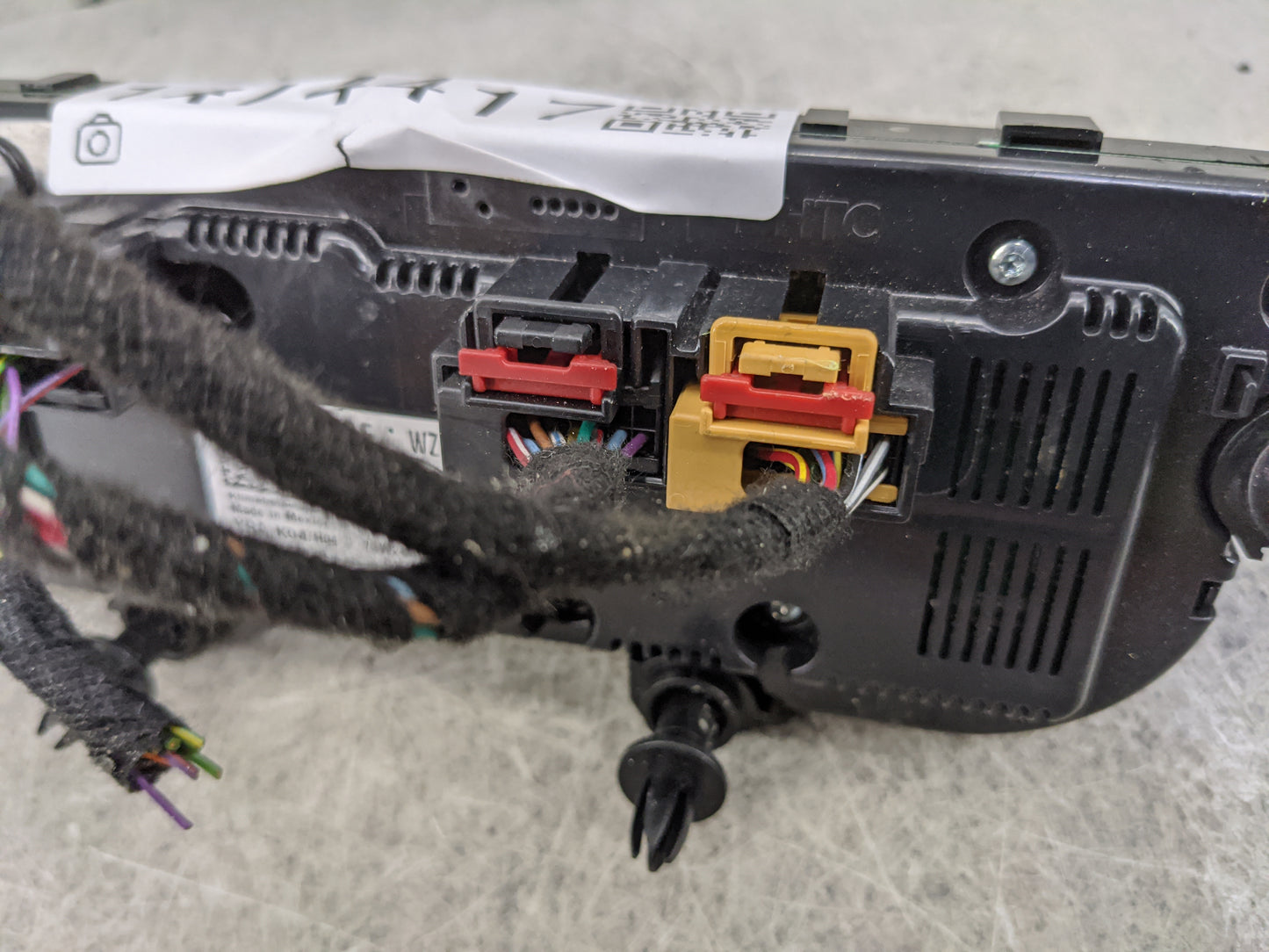 2019-2020 Volkswagen Jetta Climate Control Module Temperature AC/Heater Replacement P/N:5GM907044AF 5HB01365051 Fits OEM Use