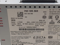 2020-2021 Volkswagen Jetta Radio AM FM Cd Player Receiver Replacement P/N:2GC035869 L77VW2 Fits Fits 2020 2021 OEM Used Auto
