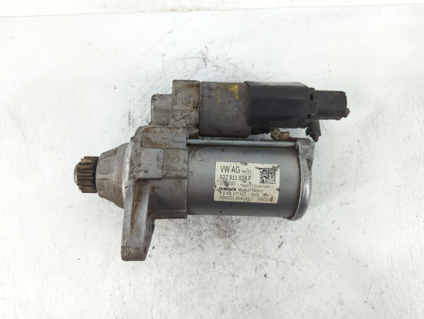 2015-2021 Volkswagen Jetta Car Starter Motor Solenoid OEM P/N:02Z 911 024 F Fits Fits 2015 2016 2017 2018 2019 2020 2021 OEM