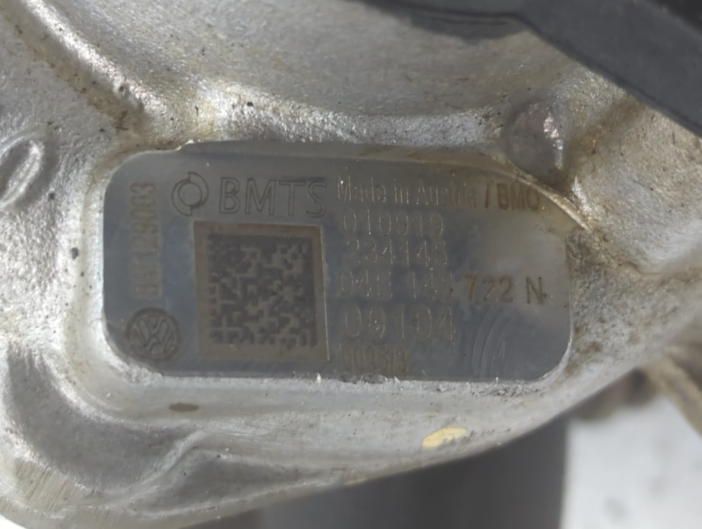 2019 Volkswagen Jetta Turbocharger Exhaust Manifold With Turbo Charger - Oemusedautoparts1.com