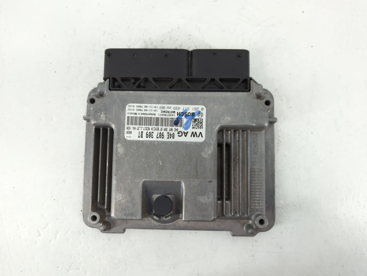 2019-2020 Volkswagen Jetta PCM Engine Control Computer ECU ECM PCU OEM P/N:0 261 S17 499 04E 907 309 BT Fits Fits 2019 2020 