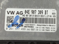 2019-2020 Volkswagen Jetta PCM Engine Control Computer ECU ECM PCU OEM P/N:0 261 S17 499 04E 907 309 BT Fits Fits 2019 2020 