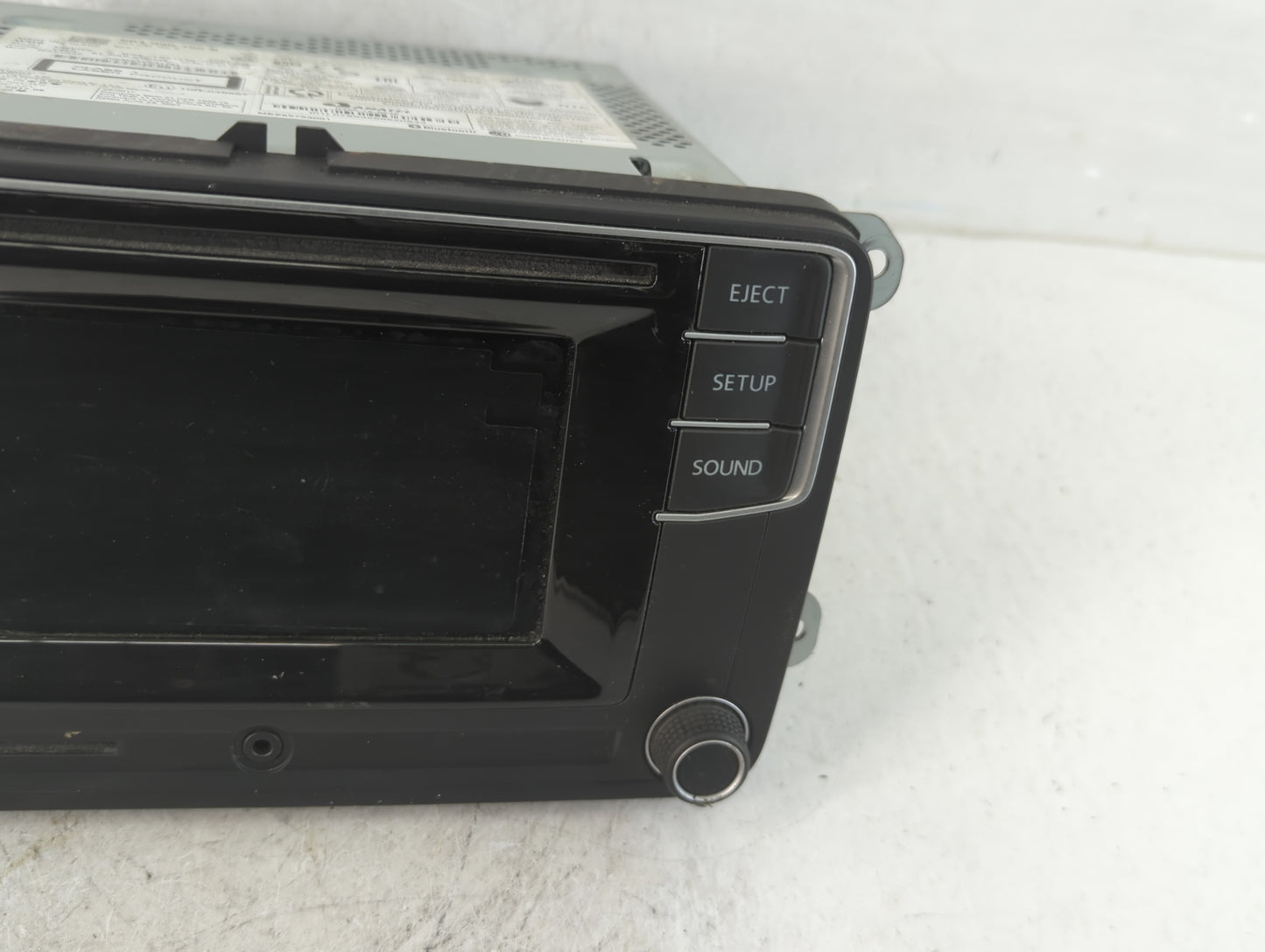 2020 Volkswagen Jetta Radio AM FM Cd Player Receiver Replacement P/N:561 035 150 B Fits OEM Used Auto Parts - Oemusedautopar