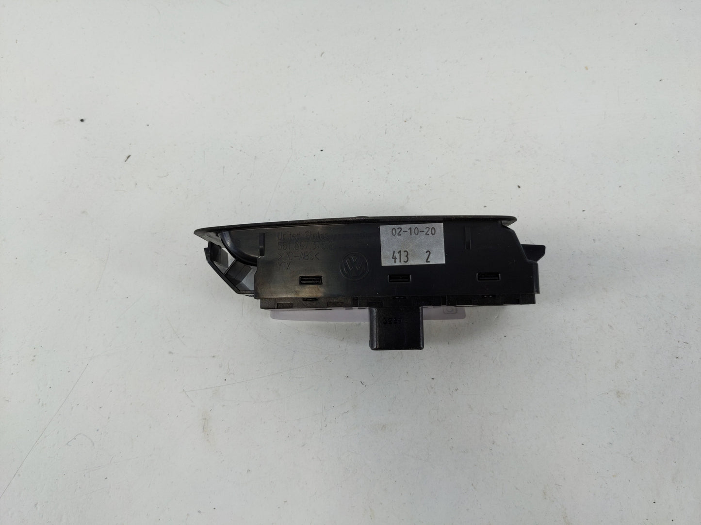 2006-2020 Volkswagen Passat Master Power Window Switch Replacement Driver Side Left P/N:561 857 375 B Fits OEM Used Auto Par
