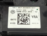 2020 Volkswagen Passat Climate Control Module Temperature AC/Heater Replacement P/N:5HB 012 344 - 12 Fits OEM Used Auto Part