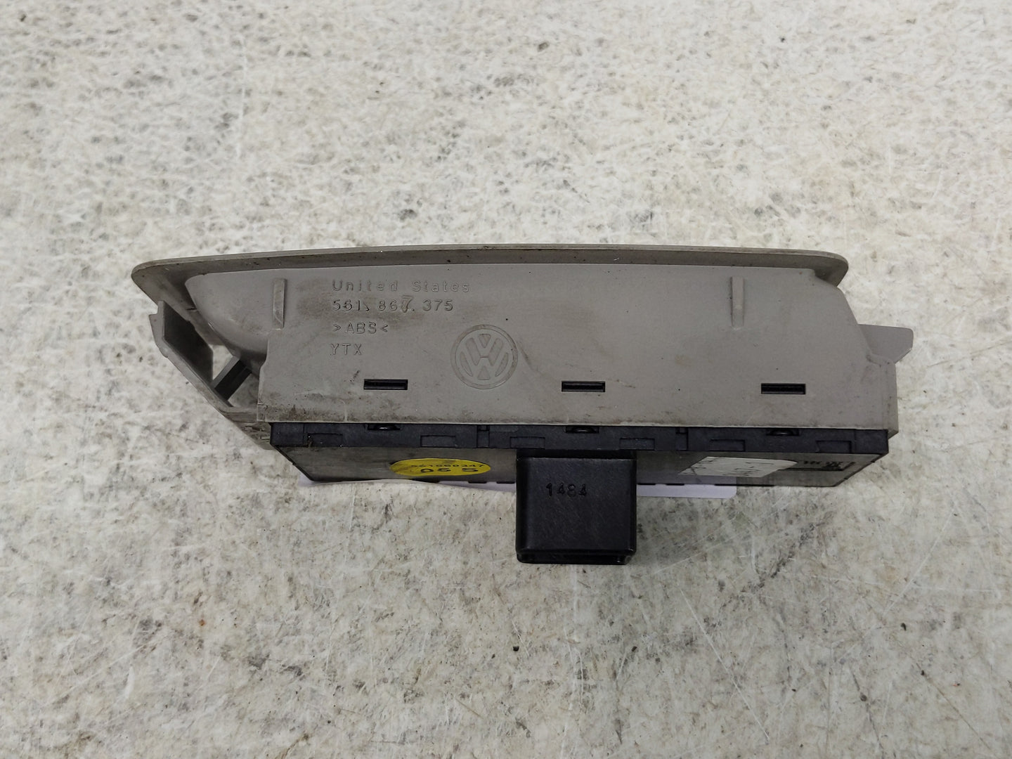 2006-2020 Volkswagen Passat Master Power Window Switch Replacement Driver Side Left P/N:561 867 375 Fits OEM Used Auto Parts