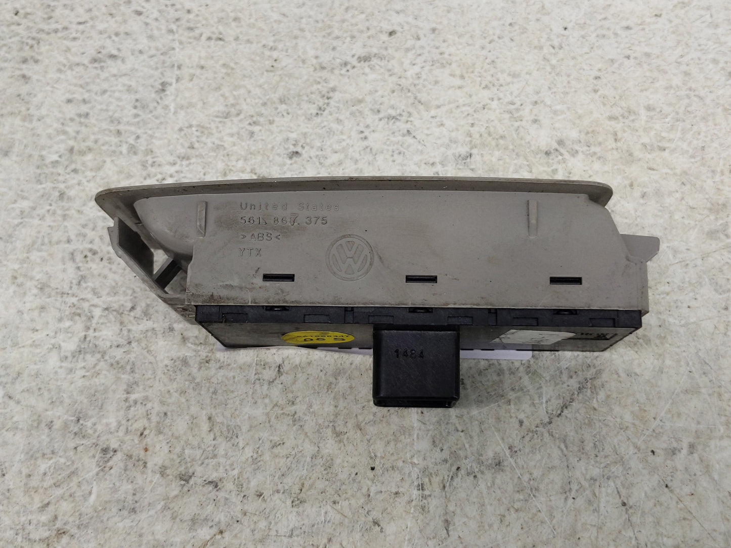 2006-2020 Volkswagen Passat Master Power Window Switch Replacement Driver Side Left P/N:561 867 375 Fits OEM Used Auto Parts