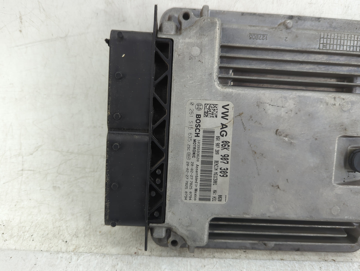 2019-2020 Volkswagen Passat PCM Engine Control Computer ECU ECM PCU OEM P/N:0 261 S15 635 06K 907 309 Fits Fits 2019 2020 OE