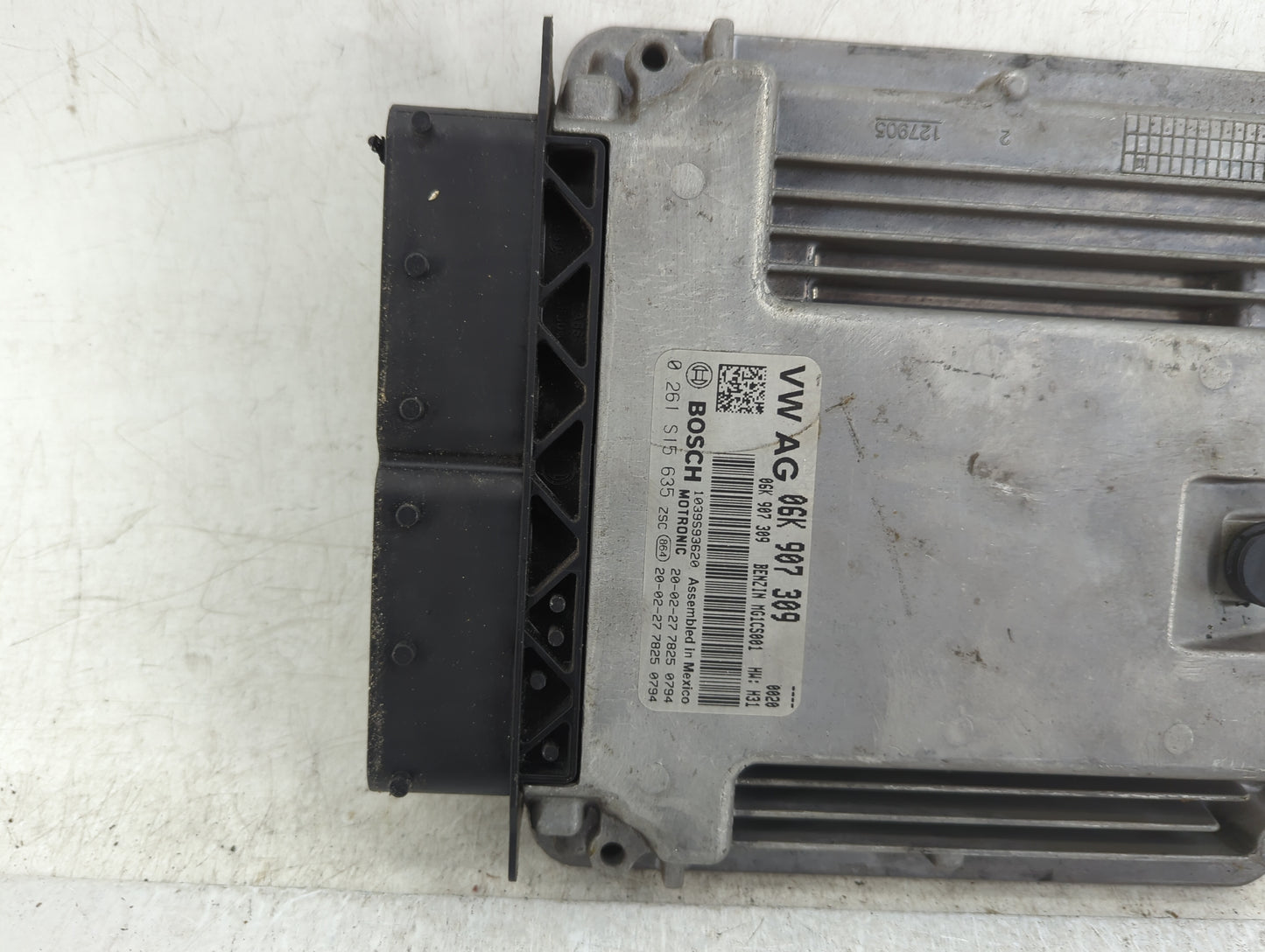 2019-2020 Volkswagen Passat PCM Engine Control Computer ECU ECM PCU OEM P/N:0 261 S15 635 06K 907 309 Fits Fits 2019 2020 OE