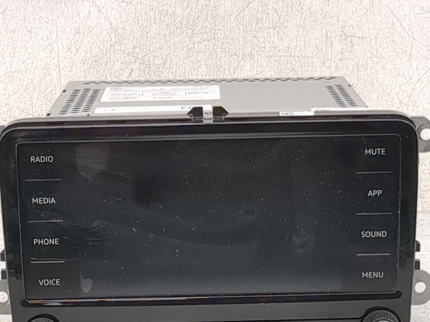 2020 Volkswagen Passat Radio AM FM Cd Player Receiver Replacement P/N:5C0035200F VWZAZ2W1474863, YD7-00209.12.1903140176 Fit