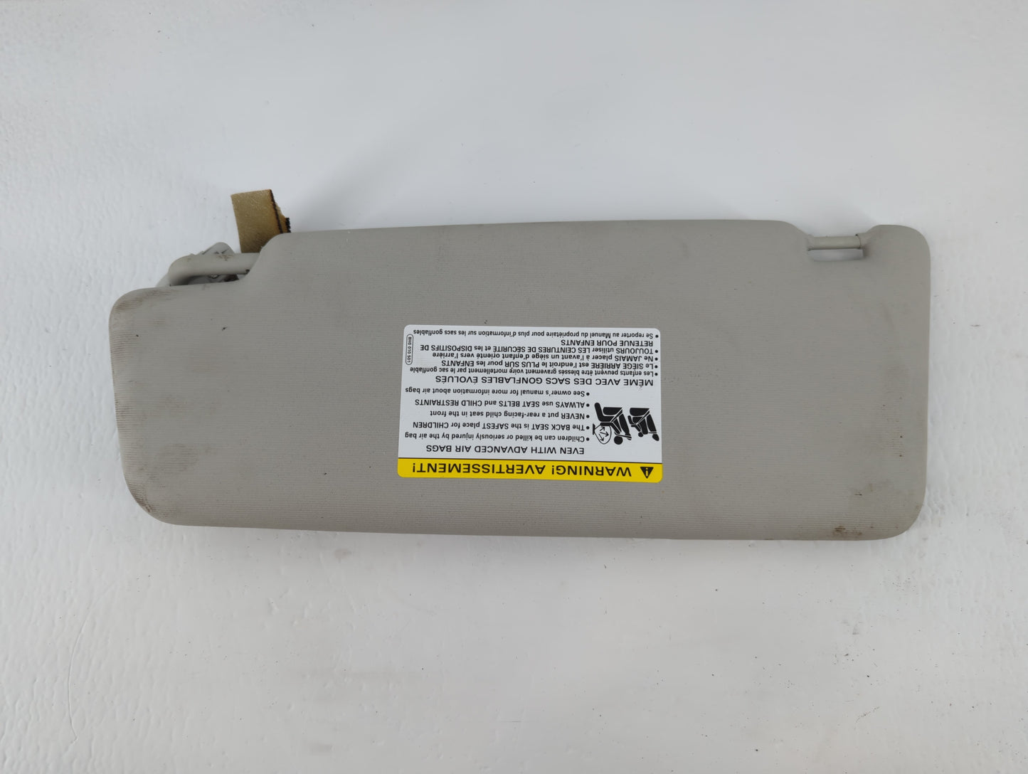 2012-2020 Volkswagen Passat Sun Visor Shade Replacement Passenger Right Mirror Fits OEM Used Auto Parts - Oemusedautoparts1.