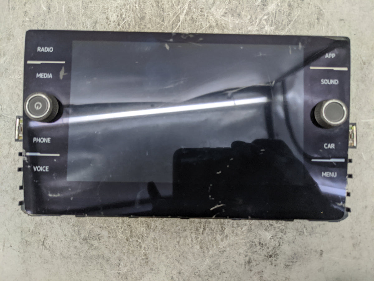 2020 Volkswagen Taos Information Radio Display Screen - Oemusedautoparts1.com