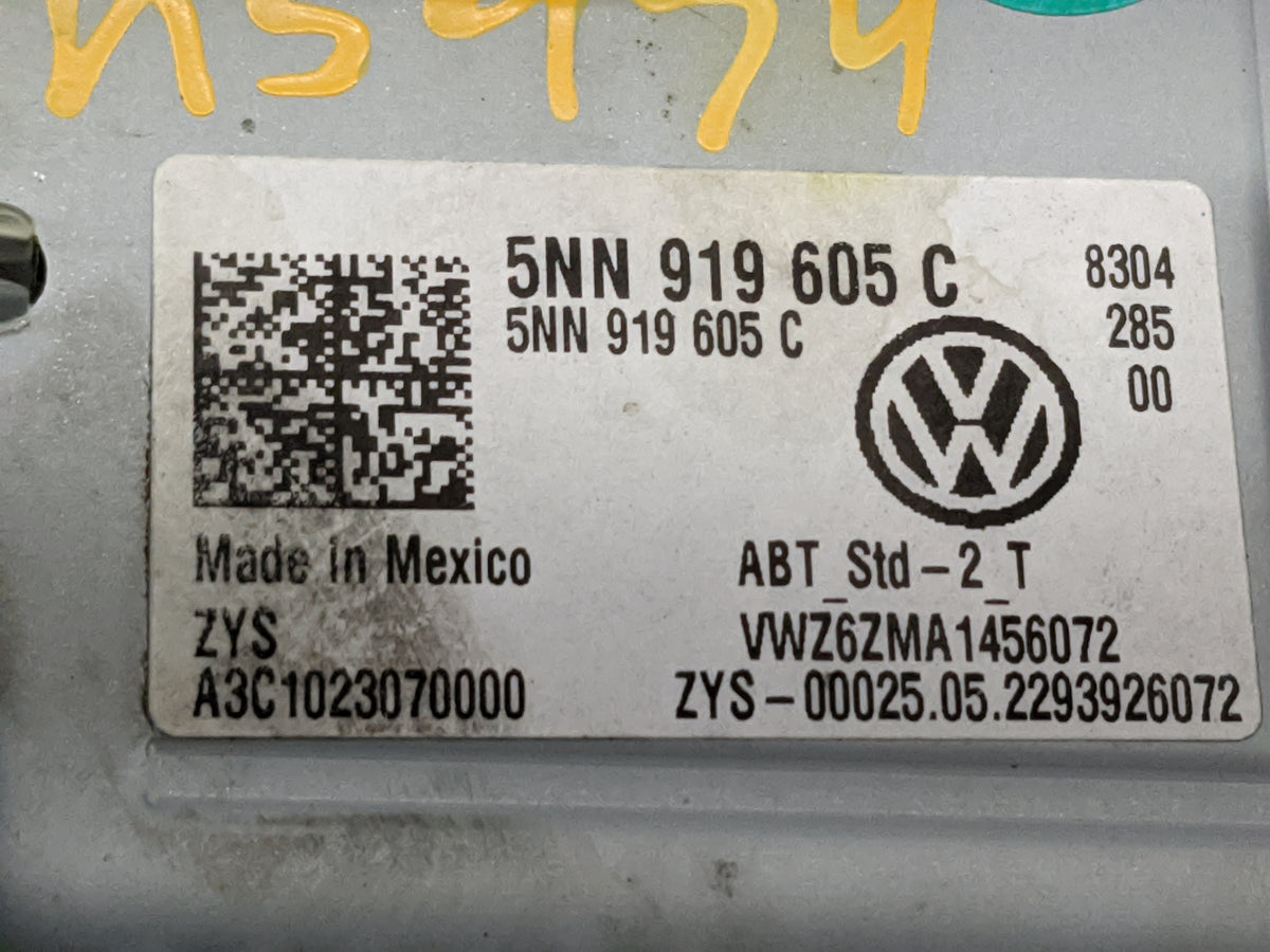 2020 Volkswagen Taos Information Radio Display Screen - Oemusedautoparts1.com
