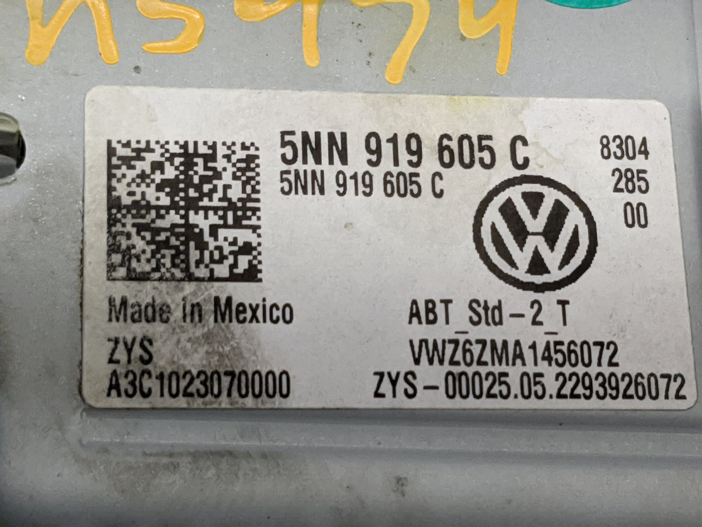 2020 Volkswagen Taos Information Display Screen - Oemusedautoparts1.com