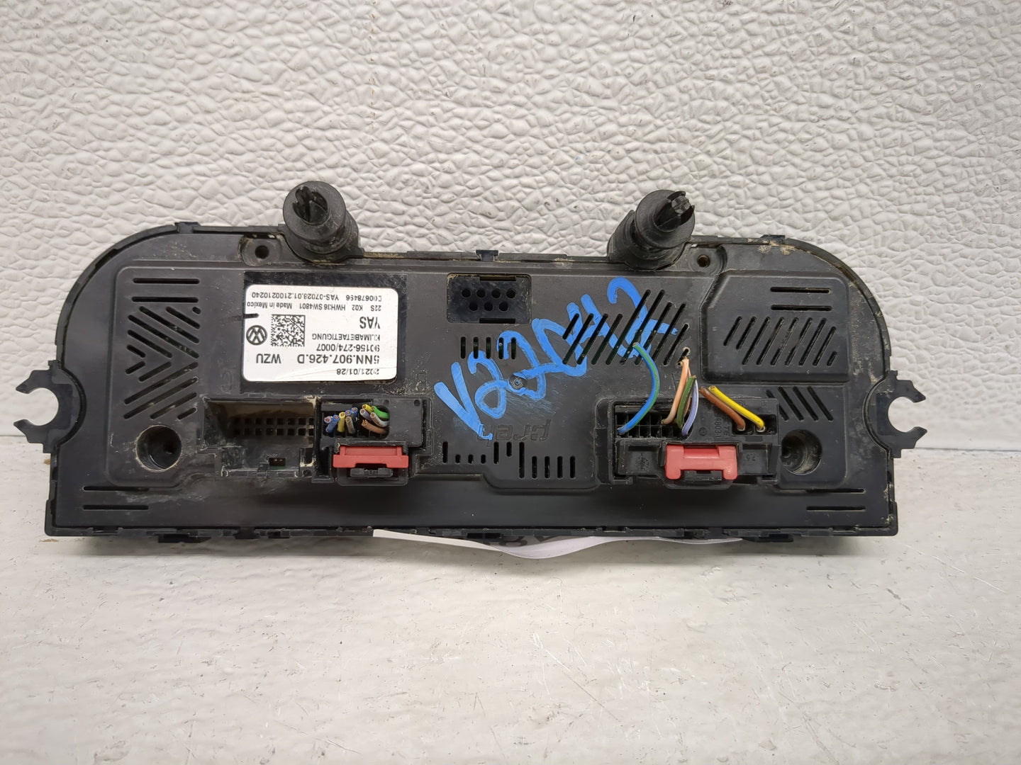 2020-2021 Volkswagen Tiguan Climate Control Module Temperature AC/Heater Replacement P/N:5NN 907 426 D Fits Fits 2020 2021 O