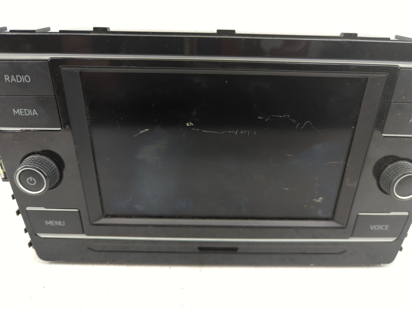 2018-2020 Volkswagen Tiguan Radio AM FM Cd Player Receiver Replacement P/N:3G0035869A Fits Fits 2018 2019 2020 OEM Used Auto