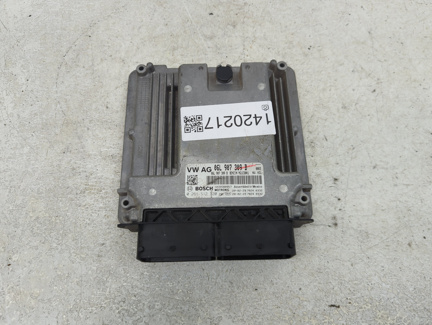 2018-2020 Volkswagen Tiguan PCM Engine Control Computer ECU ECM PCU OEM P/N:06L 907 309 B 0 261 S12 120 Fits Fits 2018 2019 