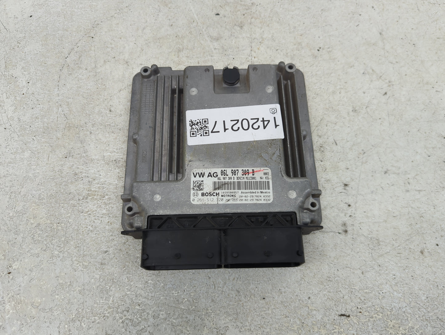 2018-2020 Volkswagen Tiguan PCM Engine Control Computer ECU ECM PCU OEM P/N:06L 907 309 B 0 261 S12 120 Fits Fits 2018 2019 