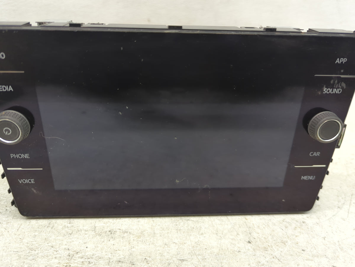 2018-2022 Volkswagen Tiguan Information Radio Display Screen - Oemusedautoparts1.com