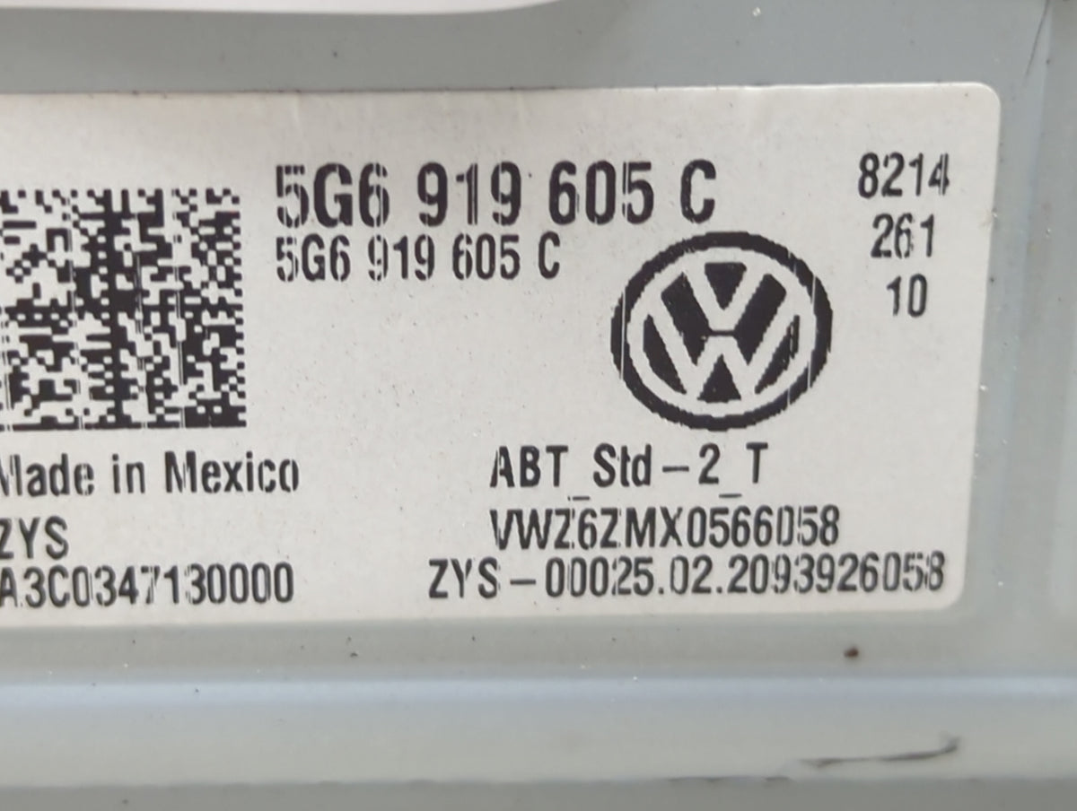 2018-2022 Volkswagen Tiguan Information Radio Display Screen - Oemusedautoparts1.com